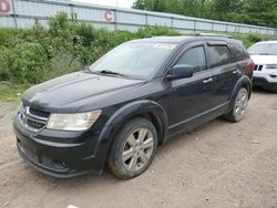 Salvage cars for sale at Davison, MI auction: 2011 Dodge Journey Crew