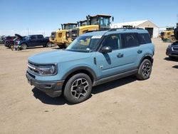 Salvage cars for sale at Brighton, CO auction: 2021 Ford Bronco Sport BIG Bend