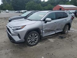 Salvage cars for sale at Mendon, MA auction: 2023 Toyota Rav4 XLE Premium