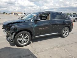 Salvage cars for sale at Grand Prairie, TX auction: 2015 Lexus RX 350