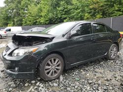 Toyota salvage cars for sale: 2009 Toyota Corolla Base