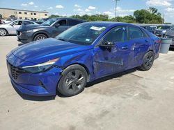 Hyundai Vehiculos salvage en venta: 2021 Hyundai Elantra SEL