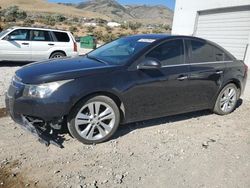 Salvage cars for sale from Copart Reno, NV: 2013 Chevrolet Cruze LTZ