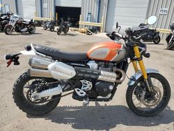 Vehiculos salvage en venta de Copart Albuquerque, NM: 2022 Triumph Scrambler 1200 XE