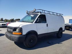 Salvage cars for sale from Copart Hayward, CA: 2010 Chevrolet Express G2500