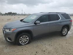 Salvage cars for sale at Arcadia, FL auction: 2019 Chevrolet Traverse LT