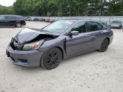 Salvage cars for sale at North Billerica, MA auction: 2014 Honda Accord LX