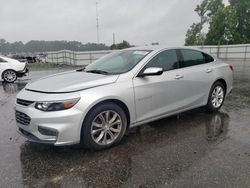 Chevrolet salvage cars for sale: 2018 Chevrolet Malibu LT