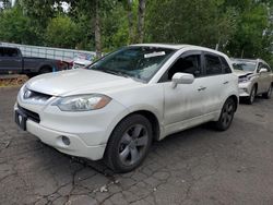 Acura salvage cars for sale: 2009 Acura RDX Technology