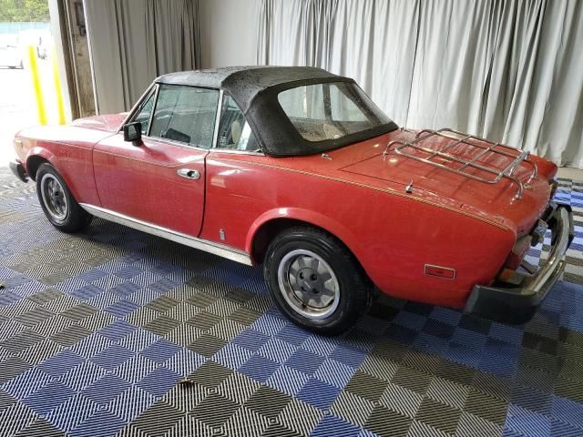 1980 Fiat 124 Spyder