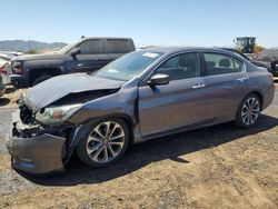 Salvage cars for sale at San Martin, CA auction: 2015 Honda Accord Sport