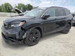 Salvage cars for sale at Spartanburg, SC auction: 2022 Honda Pilot SE