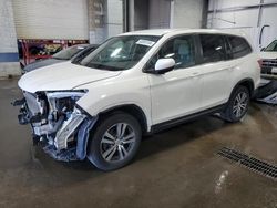 Honda salvage cars for sale: 2017 Honda Pilot EX