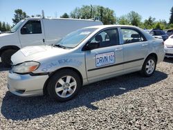 Salvage cars for sale at Portland, OR auction: 2004 Toyota Corolla CE