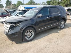 Salvage cars for sale at Wichita, KS auction: 2013 Ford Explorer XLT