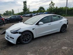 Tesla salvage cars for sale: 2021 Tesla Model 3