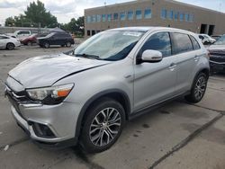 Salvage cars for sale at Littleton, CO auction: 2018 Mitsubishi Outlander Sport ES