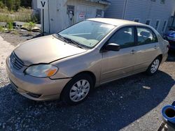 Toyota salvage cars for sale: 2004 Toyota Corolla CE