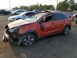 Salvage cars for sale at Denver, CO auction: 2022 KIA Niro LX