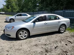 Salvage cars for sale at Candia, NH auction: 2010 Chevrolet Malibu LS