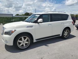 Salvage cars for sale from Copart Orlando, FL: 2014 Infiniti QX80