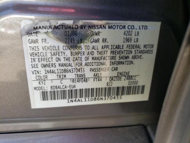 2006 Nissan Altima S