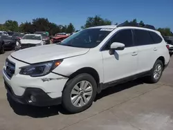 2018 Subaru Outback 2.5I Premium en venta en Woodburn, OR