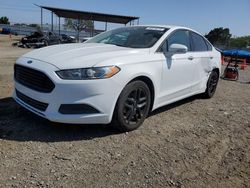 Salvage cars for sale at San Diego, CA auction: 2013 Ford Fusion SE