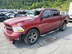 Salvage cars for sale at Hurricane, WV auction: 2012 Dodge RAM 1500 ST