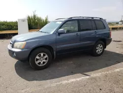 Toyota salvage cars for sale: 2003 Toyota Highlander Limited