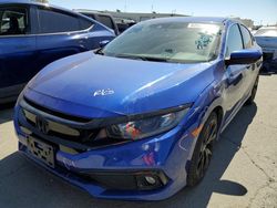 Salvage cars for sale at Martinez, CA auction: 2020 Honda Civic Sport