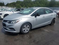 Salvage cars for sale at Assonet, MA auction: 2017 Chevrolet Cruze LS