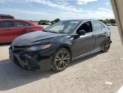 Salvage cars for sale at San Antonio, TX auction: 2020 Toyota Camry SE