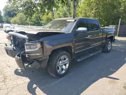 Chevrolet salvage cars for sale: 2016 Chevrolet Silverado K1500 LTZ