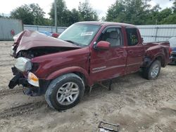 Salvage cars for sale at Midway, FL auction: 2006 Toyota Tundra Access Cab Limited