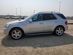 Salvage cars for sale at Nisku, AB auction: 2008 Mercedes-Benz ML 63 AMG