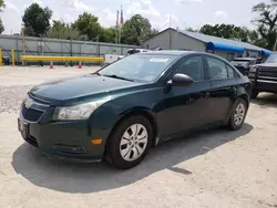 Salvage cars for sale at Wichita, KS auction: 2014 Chevrolet Cruze LS