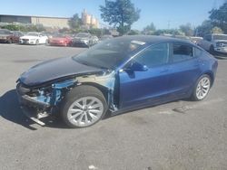 Salvage cars for sale at San Martin, CA auction: 2022 Tesla Model 3