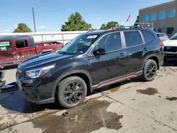 Subaru salvage cars for sale: 2020 Subaru Forester Sport