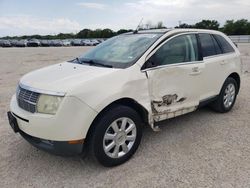 Salvage cars for sale at San Antonio, TX auction: 2007 Lincoln MKX