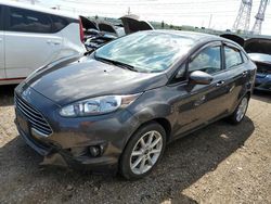 Carros salvage a la venta en subasta: 2017 Ford Fiesta SE