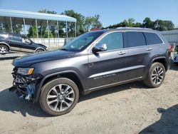 Jeep salvage cars for sale: 2017 Jeep Grand Cherokee Overland