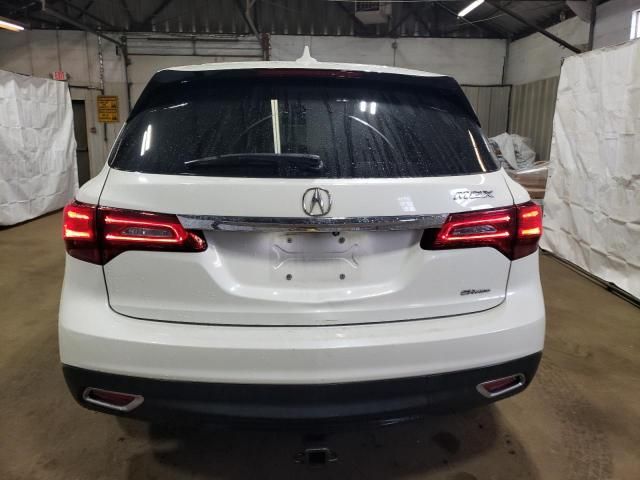 2016 Acura MDX Technology