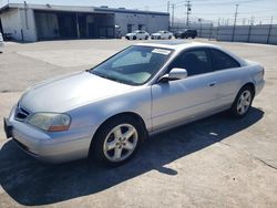 Acura salvage cars for sale: 2001 Acura 3.2CL TYPE-S