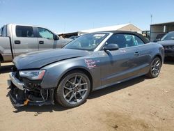 Salvage cars for sale at Brighton, CO auction: 2017 Audi A5 Sport