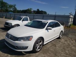 Volkswagen salvage cars for sale: 2014 Volkswagen Passat SEL