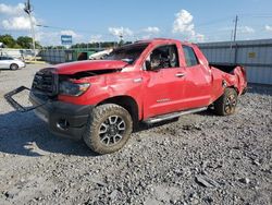 Salvage trucks for sale at Hueytown, AL auction: 2012 Toyota Tundra Double Cab SR5