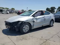 Salvage cars for sale at Sacramento, CA auction: 2018 Hyundai Elantra SE