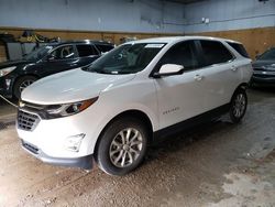 Salvage cars for sale at Kincheloe, MI auction: 2021 Chevrolet Equinox LT