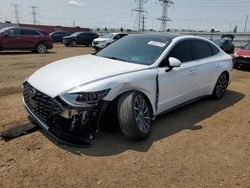 Vehiculos salvage en venta de Copart Elgin, IL: 2021 Hyundai Sonata Limited